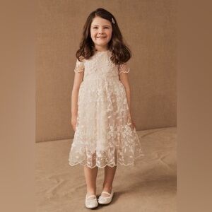 Anthropologie Princess Daliana Lindi Dress, Ivory
